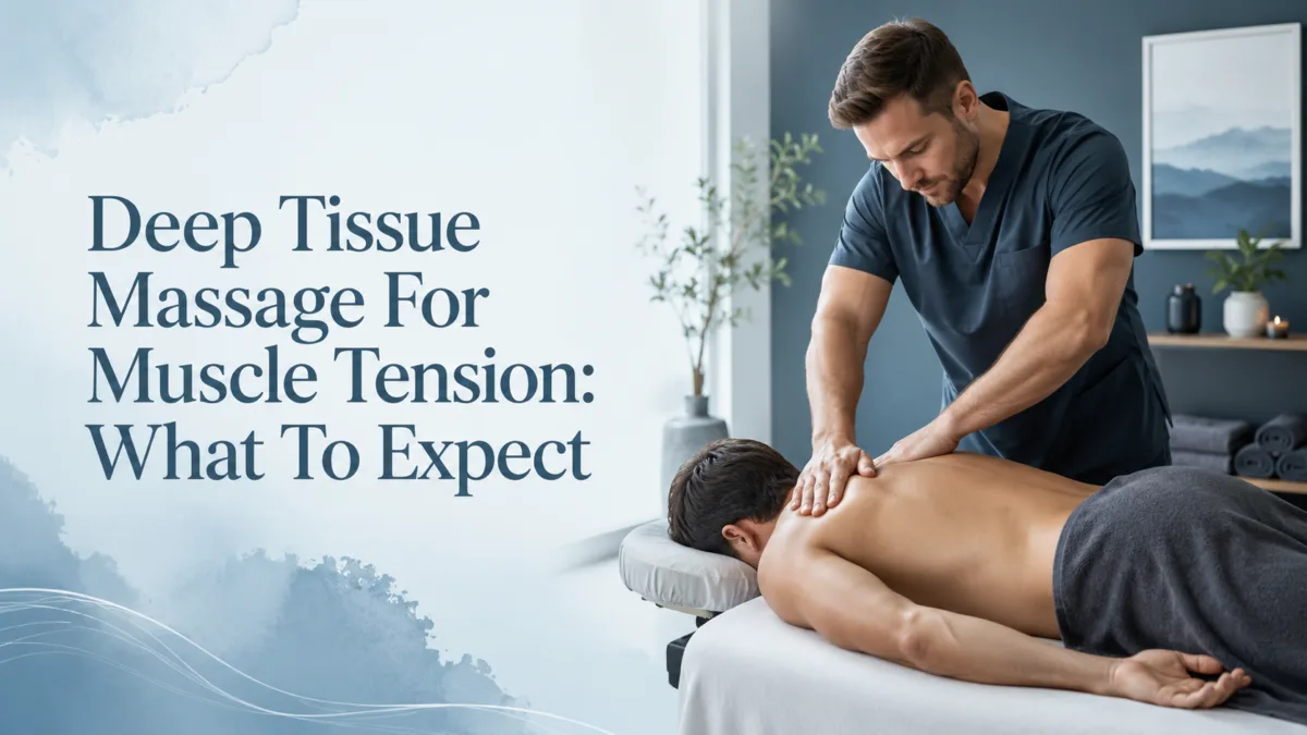 Deep Tissue Massage For Muscle Tension What To Expect
